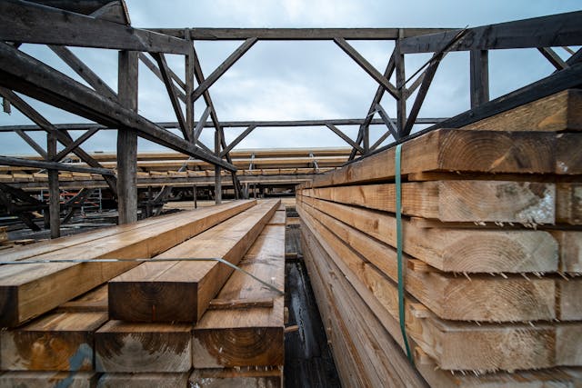 houten schaaldelen